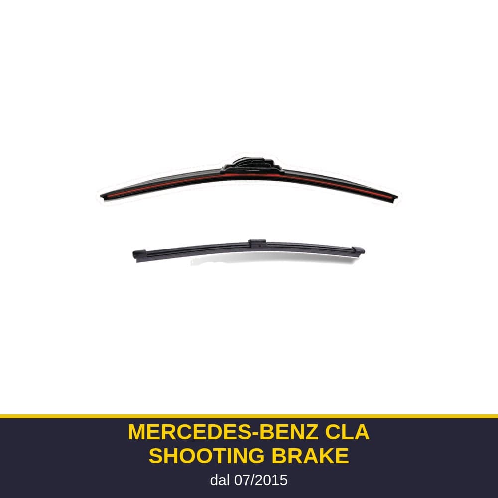 Spazzole tergicristallo Mercedes-Benz CLA Shooting Brake (07/2015-)