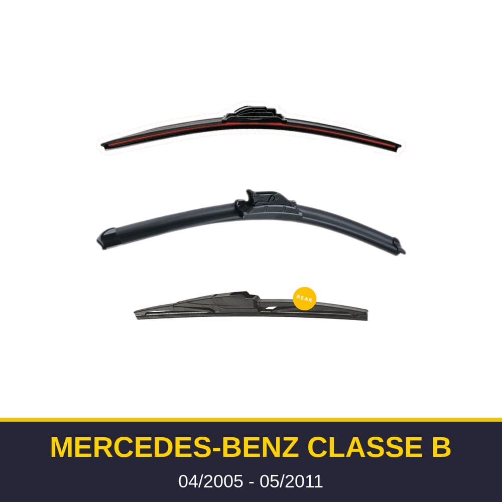 Spazzole tergicristallo Mercedes-Benz Classe B (04/2005-05/2011)