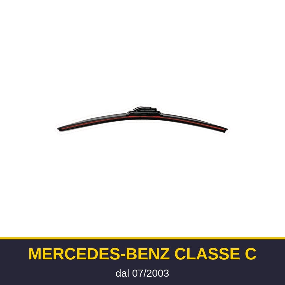 Spazzole tergicristallo Mercedes-Benz Classe C (07/2003-)