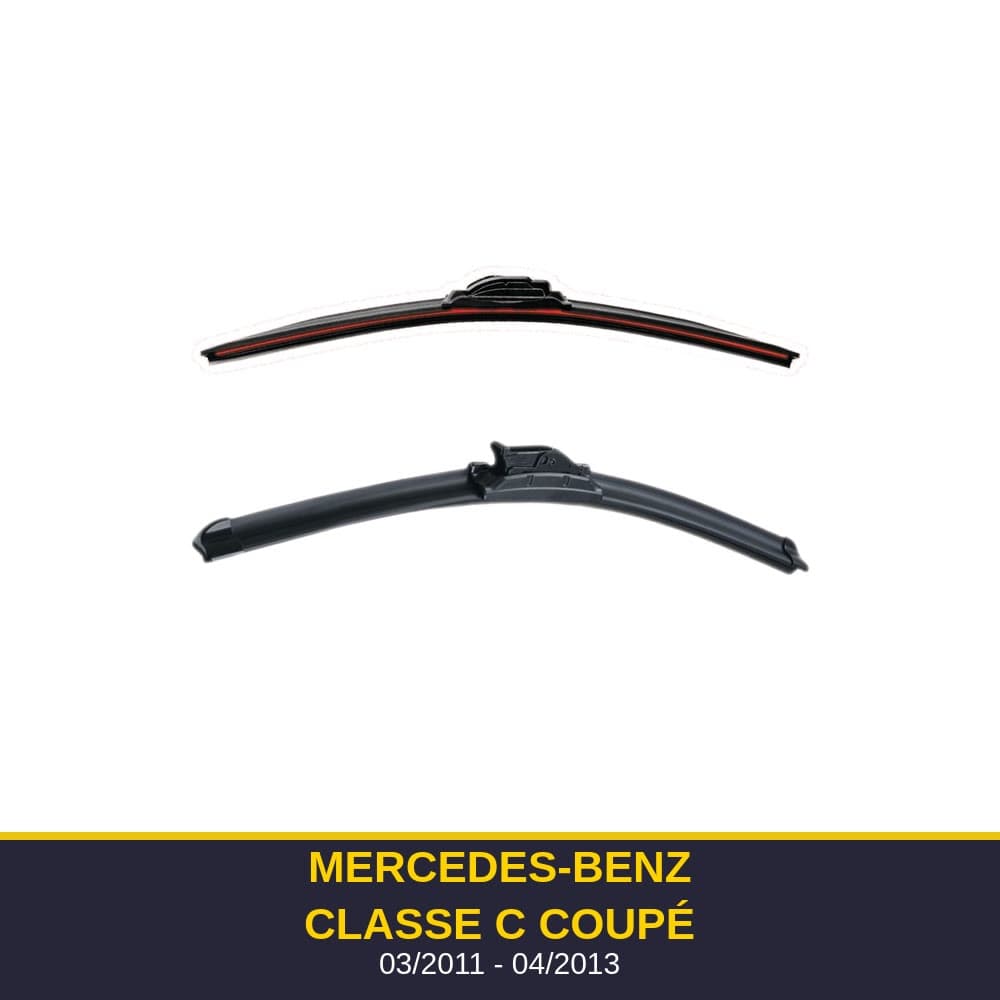 Spazzole tergicristallo Mercedes-Benz Classe C Coupé (03/2011-04/2013)