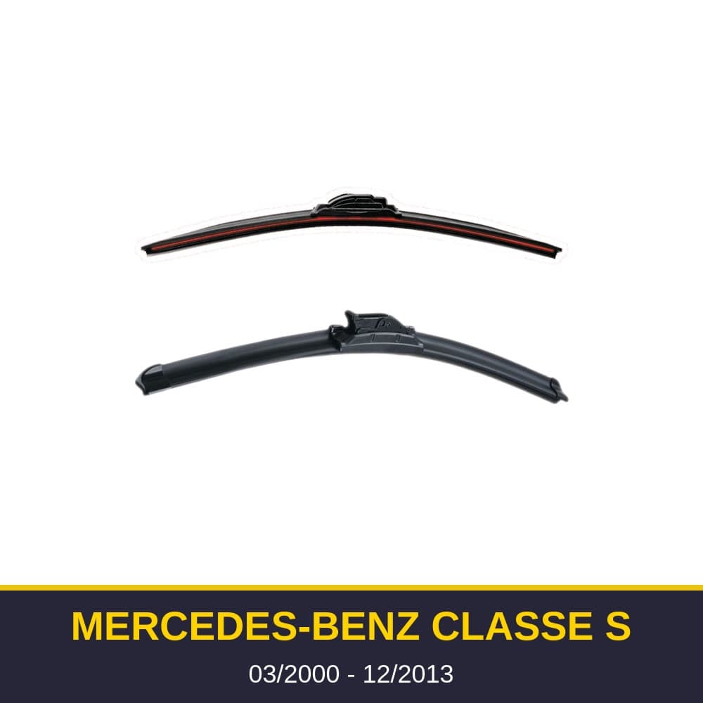 Spazzole tergicristallo Mercedes-Benz Classe S (03/2000-12/2013)