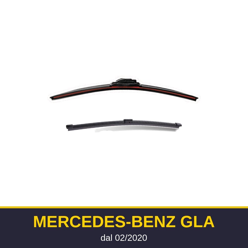 Spazzole tergicristallo Mercedes-Benz GLA (02/2020-)