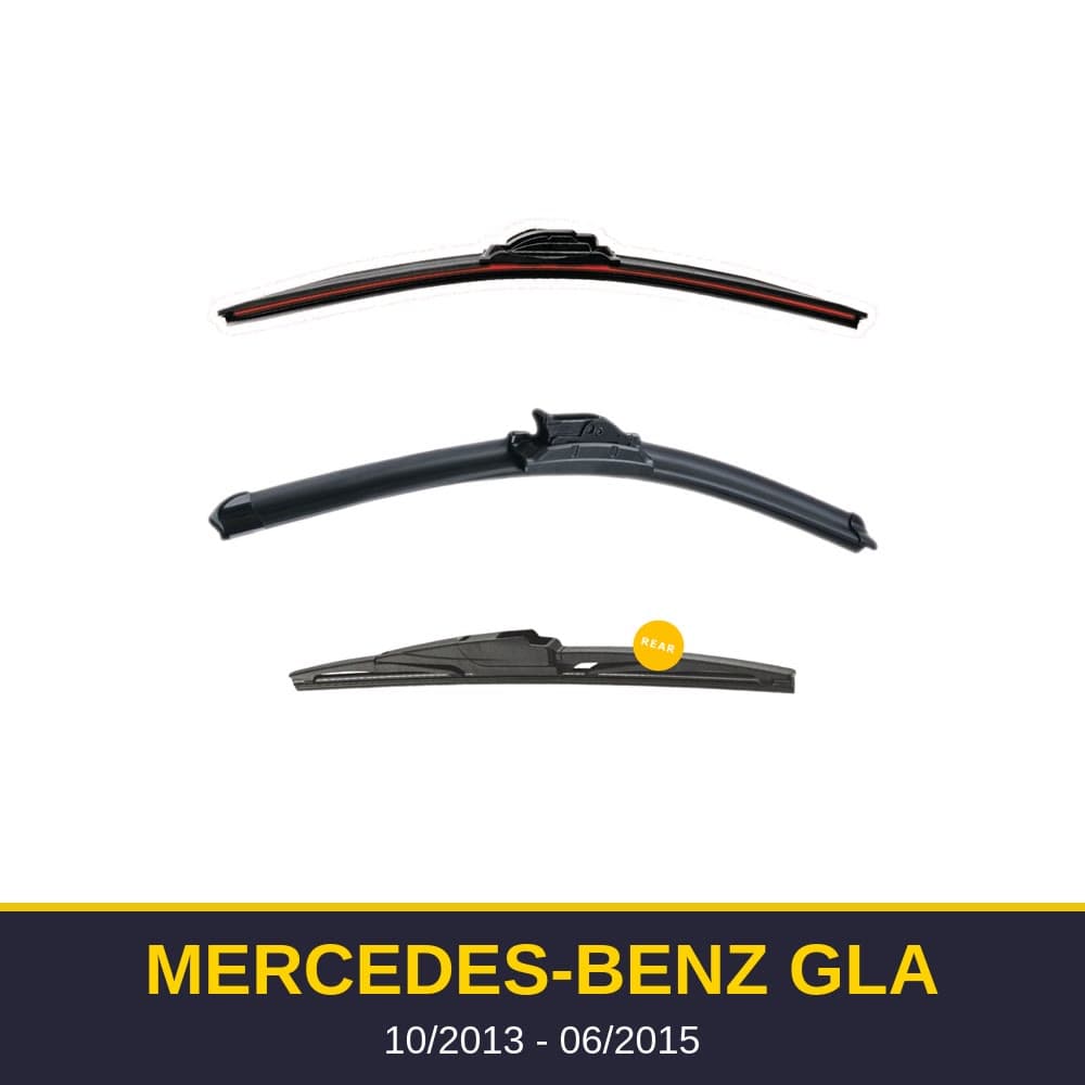 Spazzole tergicristallo Mercedes-Benz GLA (10/2013-06/2015)
