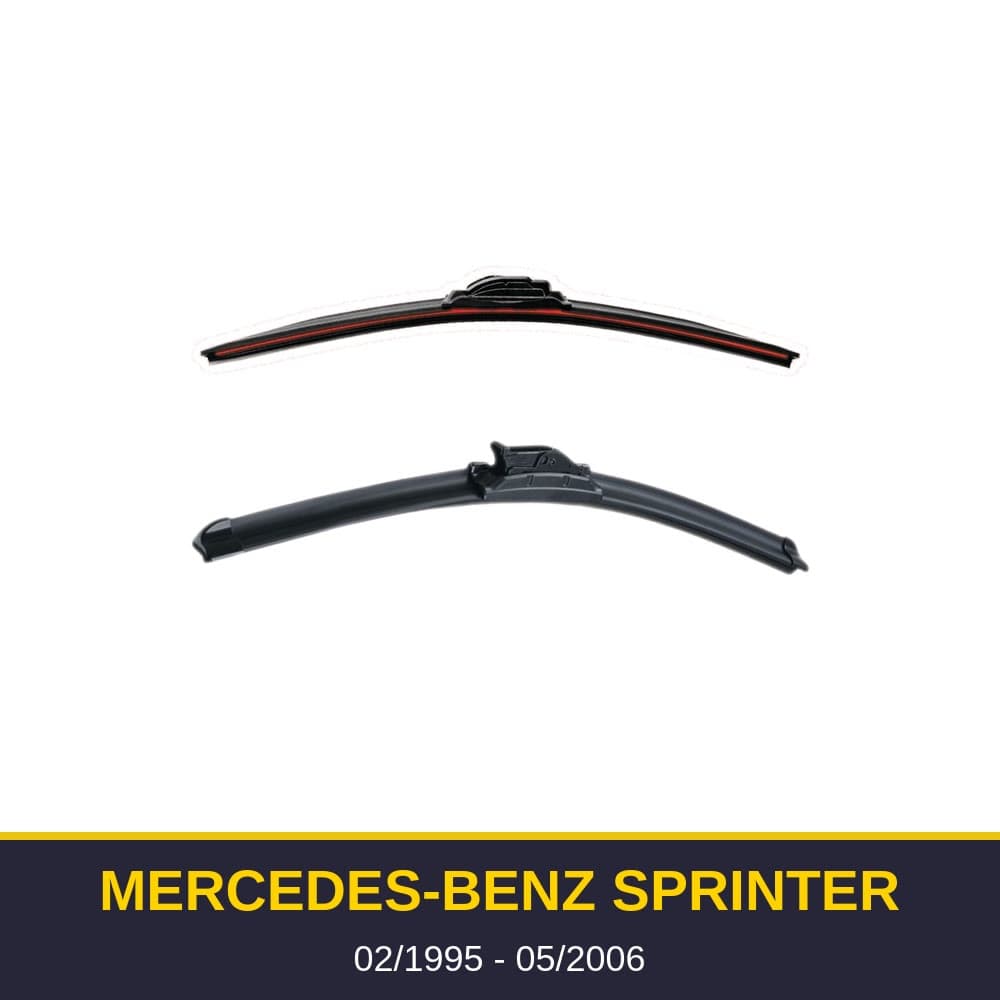 Spazzole tergicristallo Mercedes-Benz Sprinter (02/1995-05/2006)