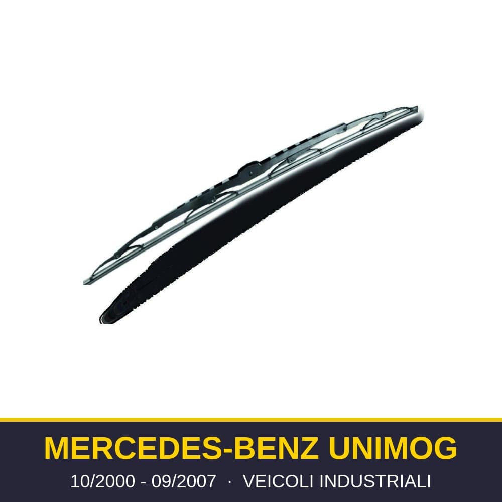 Spazzole tergicristallo Mercedes-Benz Unimog (10/2000-09/2007) – veicoli industriali