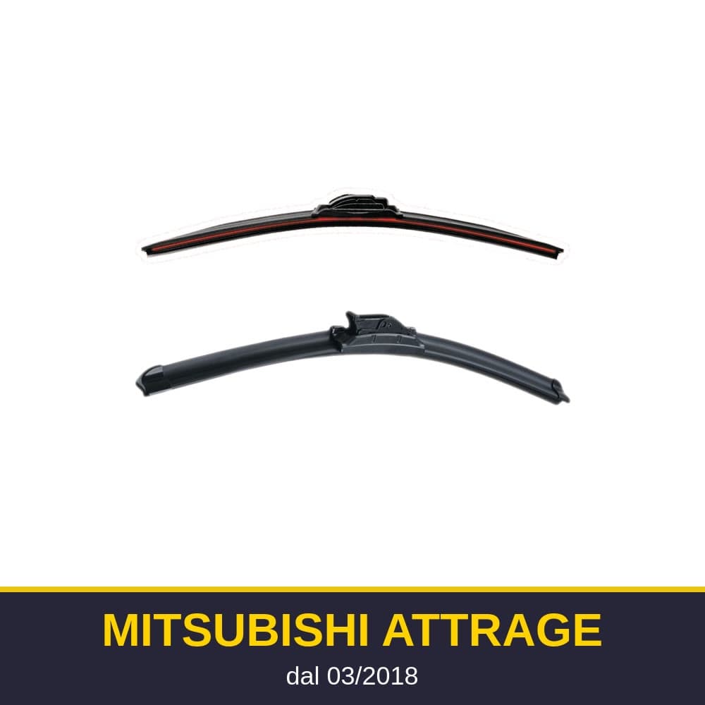 Spazzole tergicristallo Mitsubishi Attrage (03/2018-)