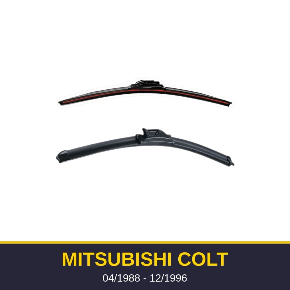 Spazzole tergicristallo Mitsubishi Colt (04/1988-12/1996)