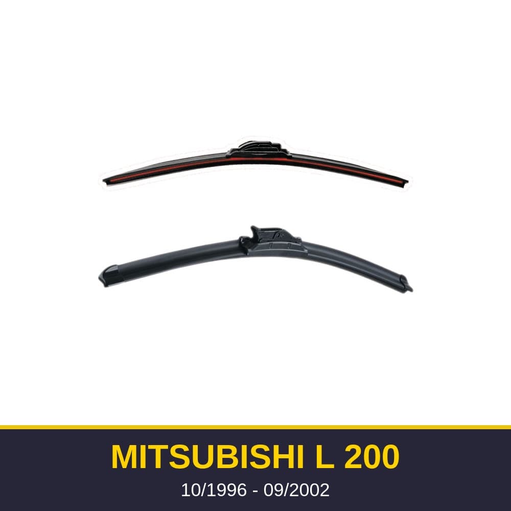 Spazzole tergicristallo Mitsubishi L 200 (10/1996-09/2002)