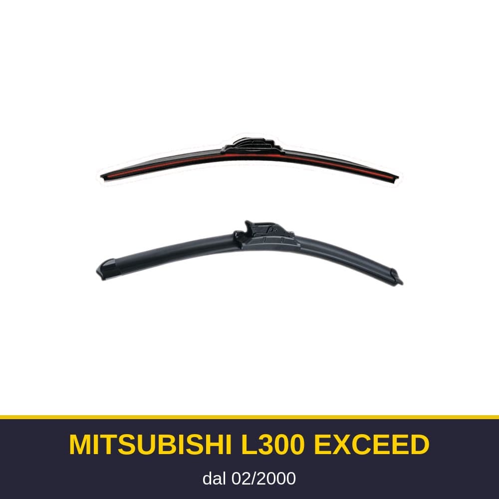 Spazzole tergicristallo Mitsubishi L300 Exceed (02/2000-)