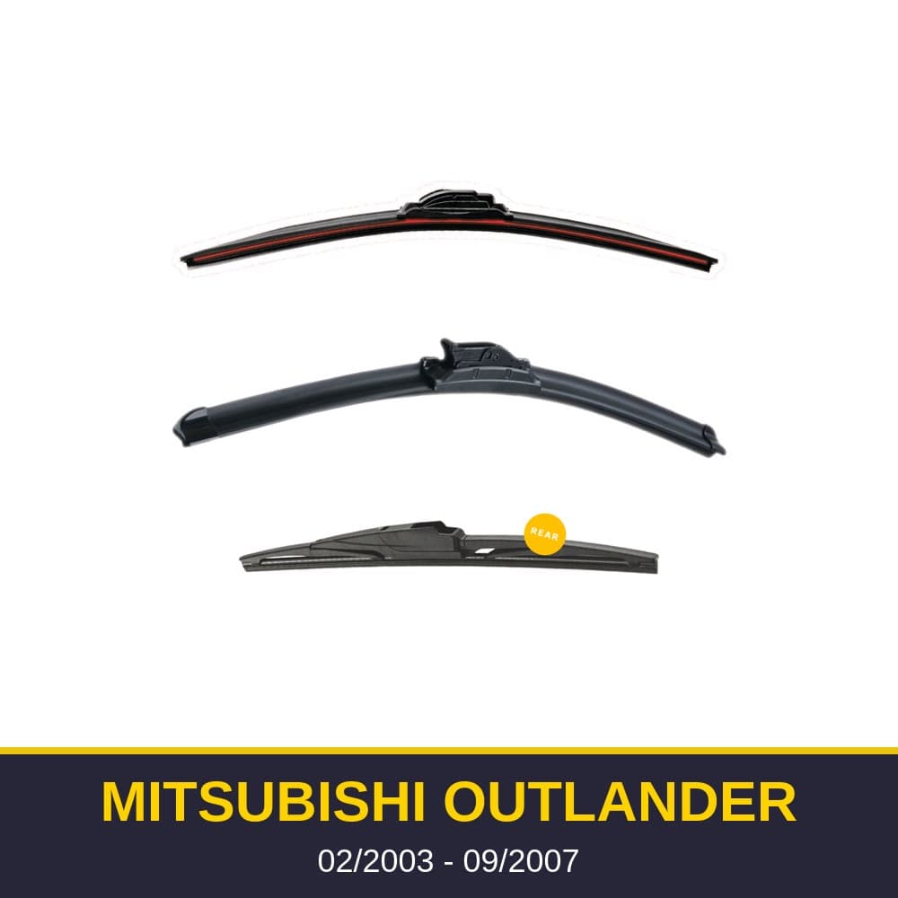 Spazzole tergicristallo Mitsubishi Outlander (02/2003-09/2007)
