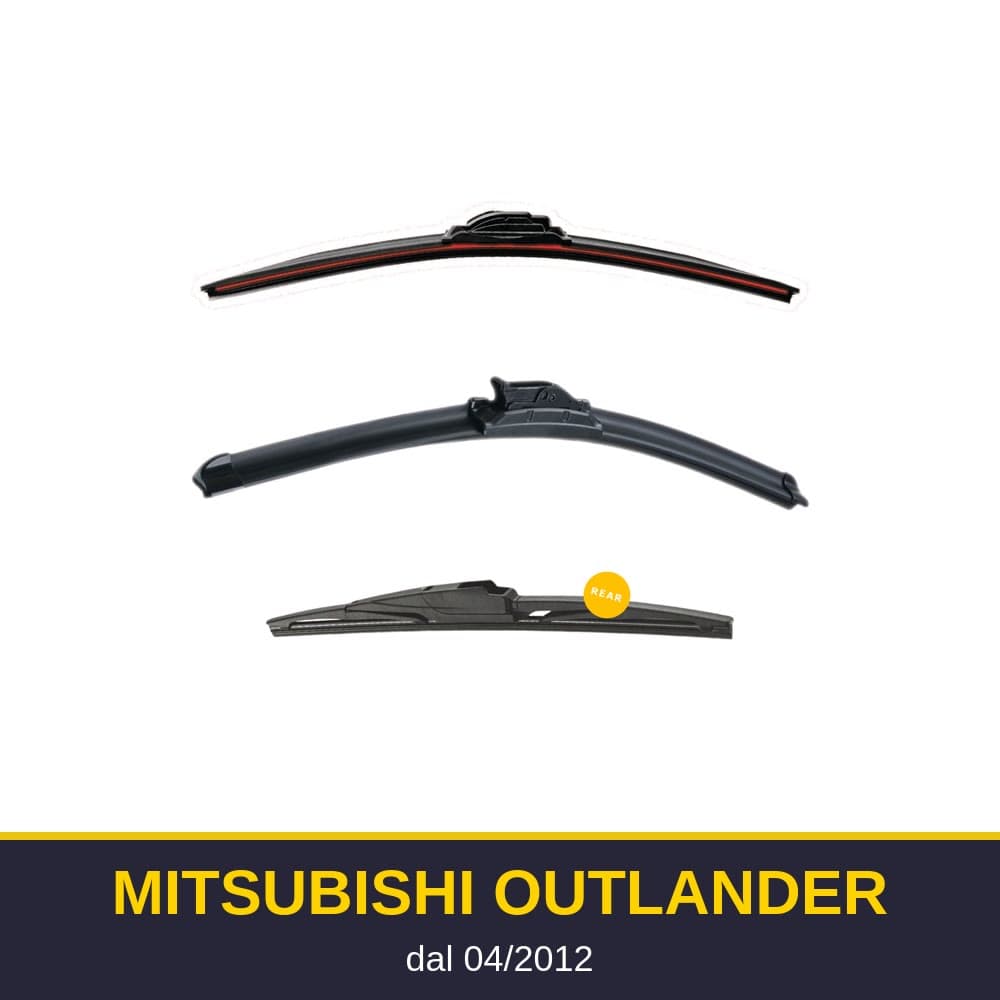 Spazzole tergicristallo Mitsubishi Outlander (04/2012-)