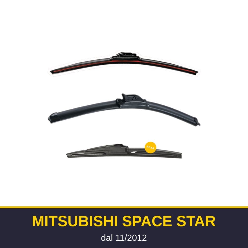 Spazzole tergicristallo Mitsubishi Space Star (11/2012-)