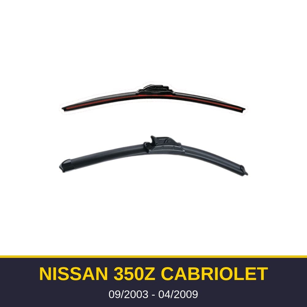Spazzole tergicristallo Nissan 350Z Cabriolet (09/2003-04/2009)