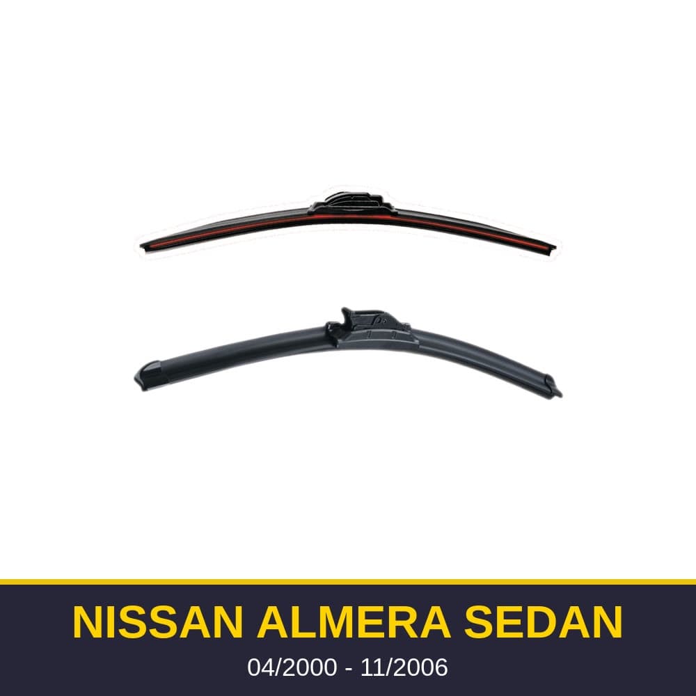Spazzole tergicristallo Nissan Almera Sedan (04/2000-11/2006)