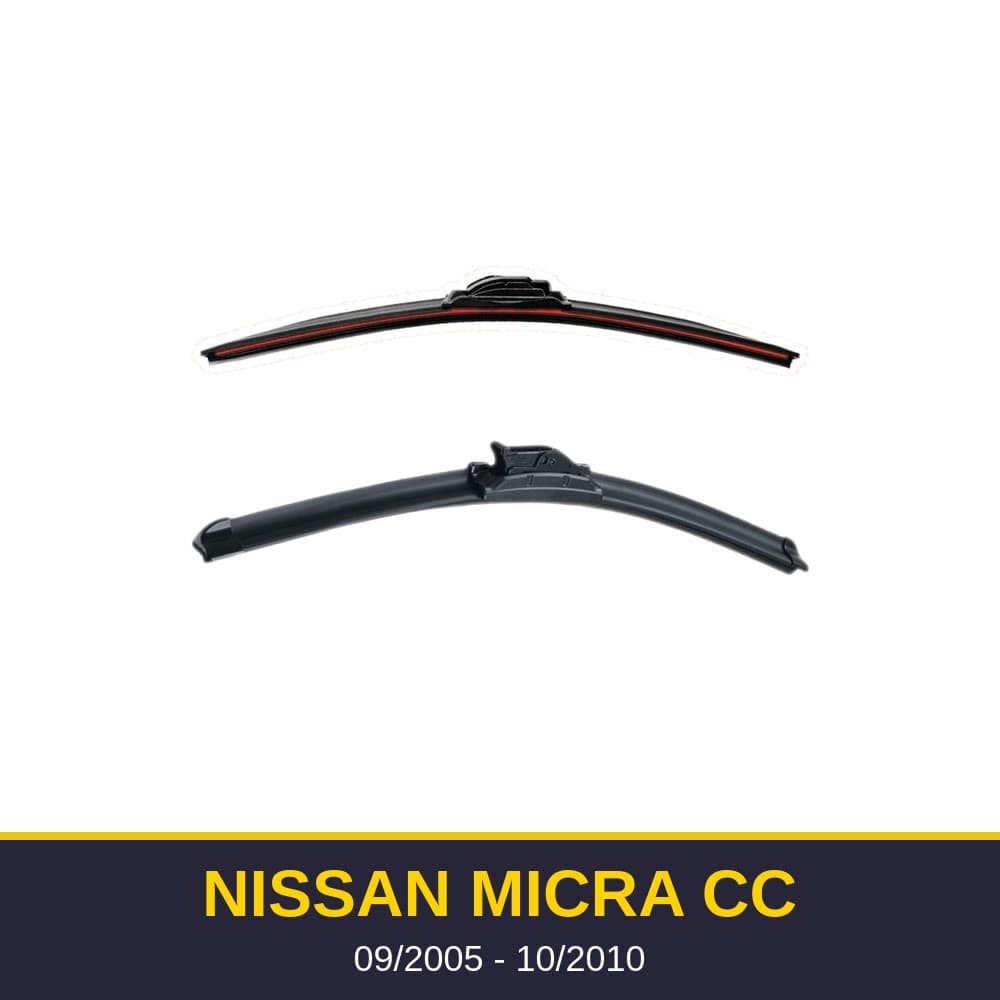 Spazzole tergicristallo Nissan Micra CC (09/2005-10/2010)