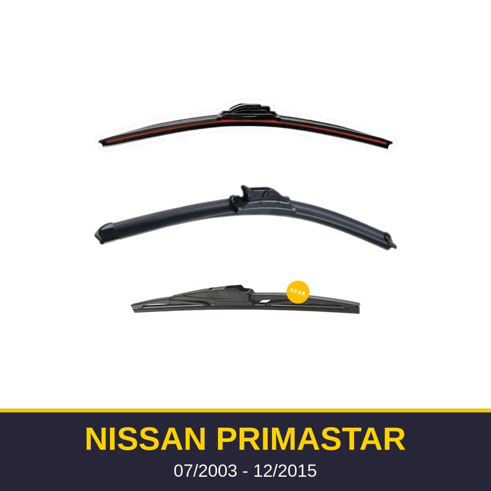 Spazzole tergicristallo Nissan Primastar (07/2003-12/2015)
