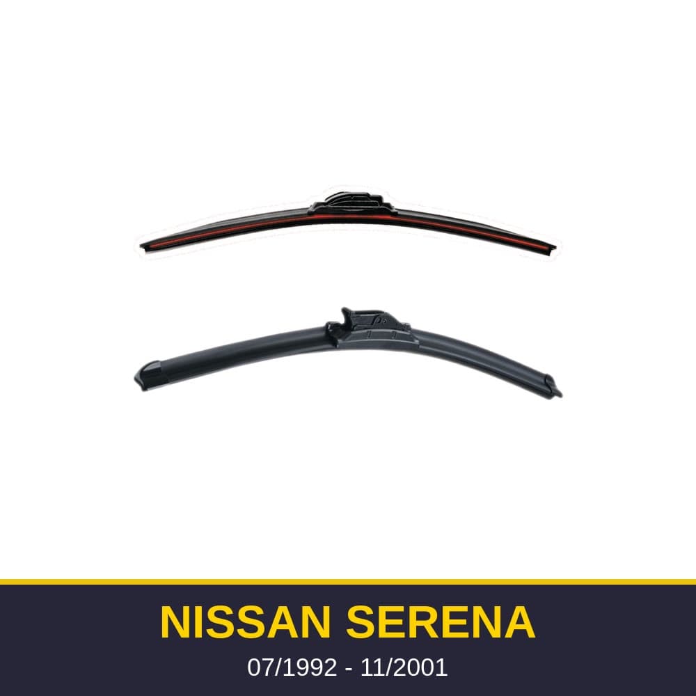 Spazzole tergicristallo Nissan Serena (07/1992-11/2001)