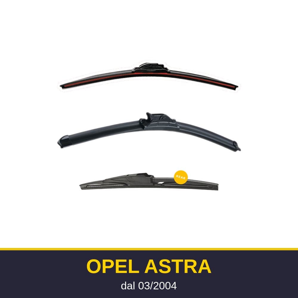 Spazzole tergicristallo Opel Astra (03/2004-)