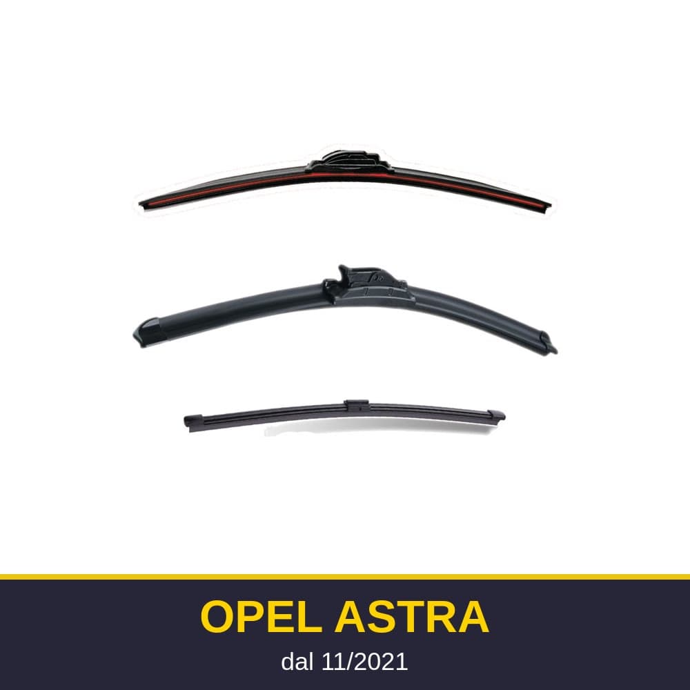 Spazzole tergicristallo Opel Astra (11/2021-)