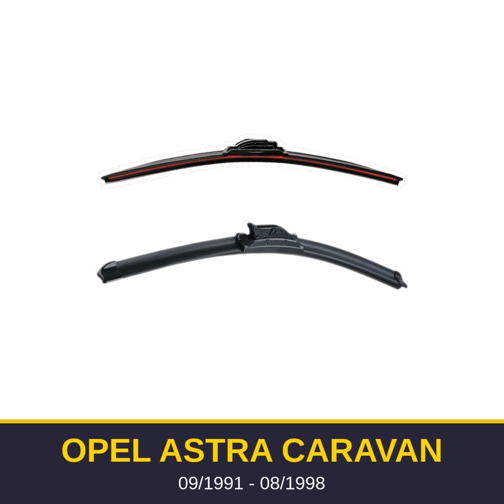 Spazzole tergicristallo Opel Astra Caravan (09/1991-08/1998)