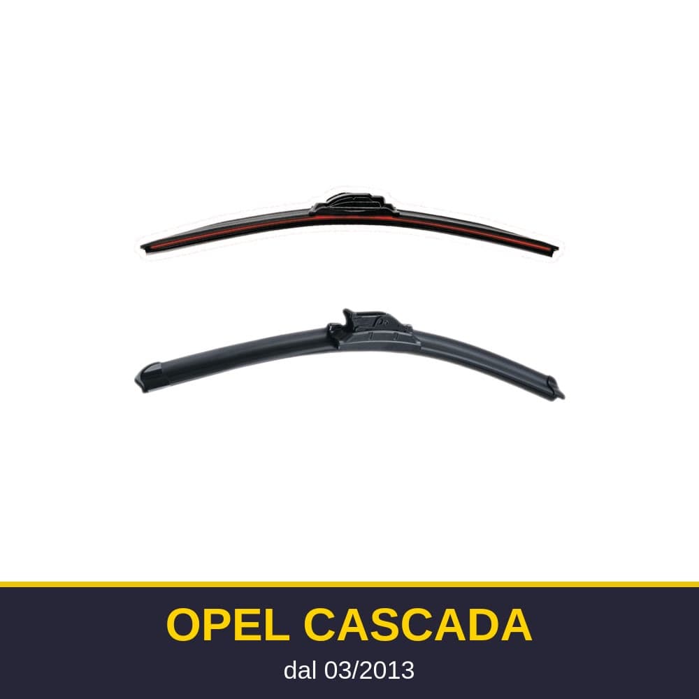 Spazzole tergicristallo Opel Cascada (03/2013-)