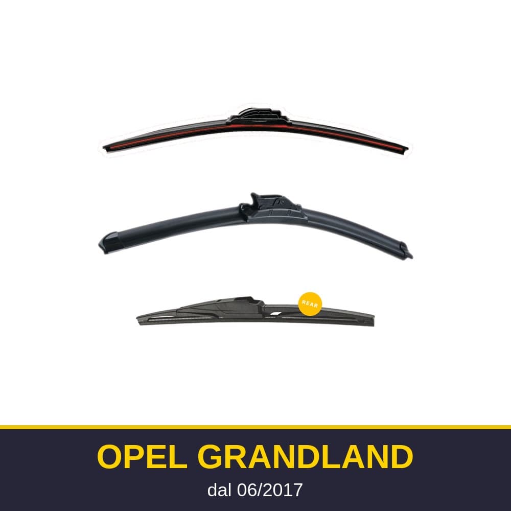 Spazzole tergicristallo Opel GrandLand (06/2017-)