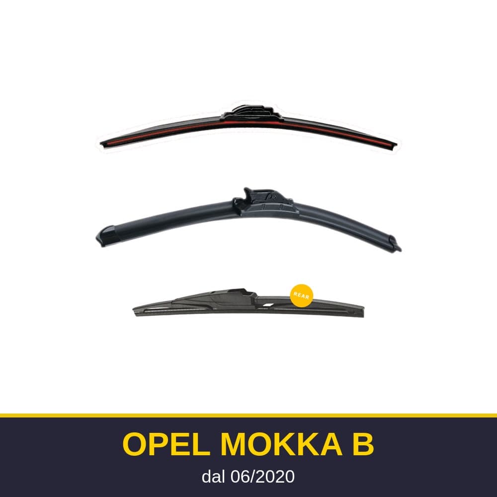 Spazzole tergicristallo Opel Mokka B (06/2020-)