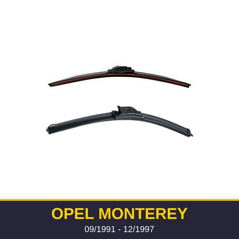 Spazzole tergicristallo Opel Monterey (09/1991-12/1997)
