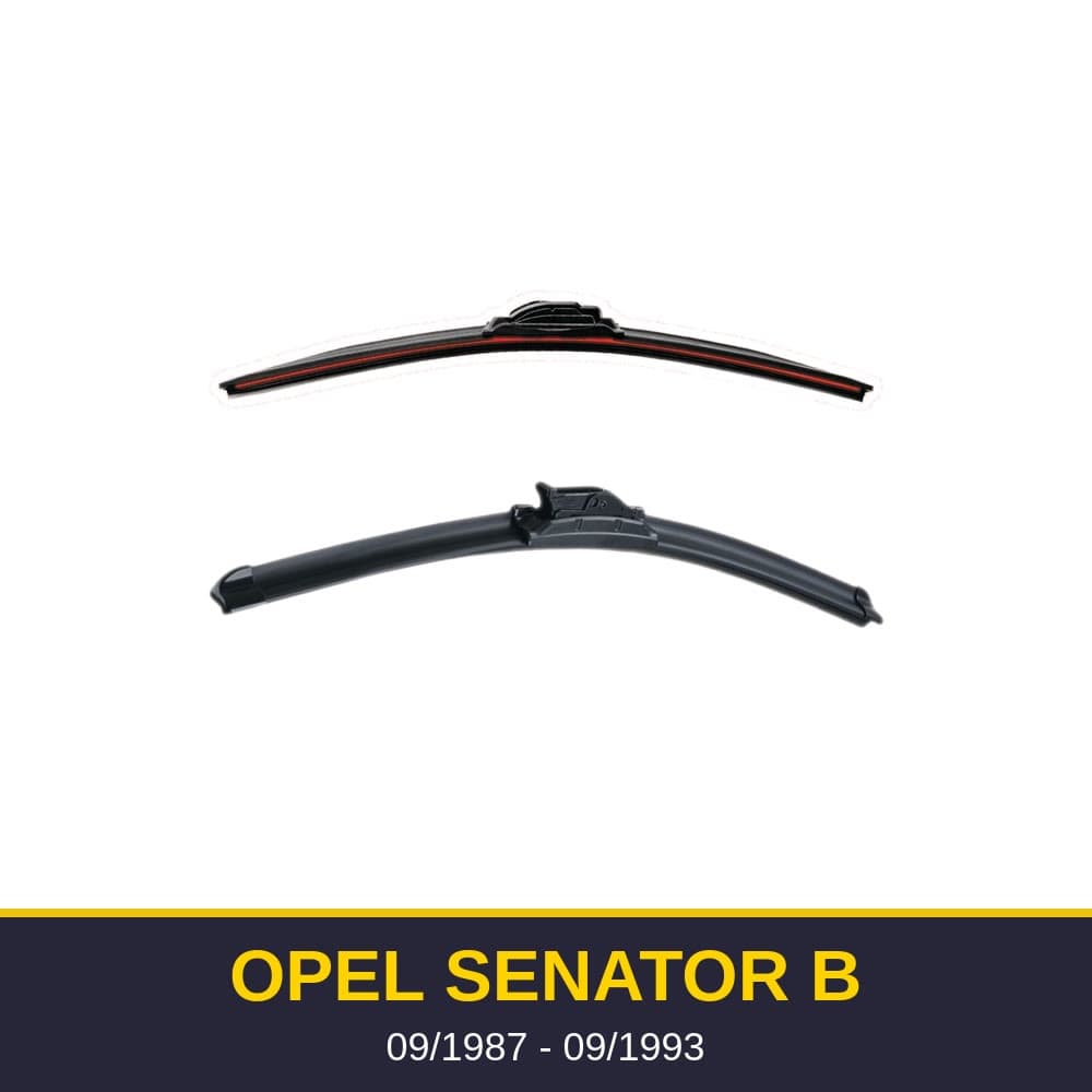 Spazzole tergicristallo Opel Senator B (09/1987-09/1993)