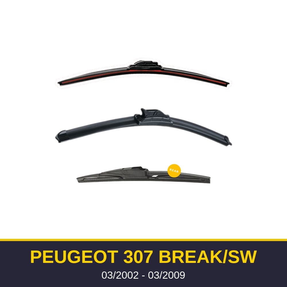 Spazzole tergicristallo Peugeot 307 Break/SW (03/2002-03/2009)