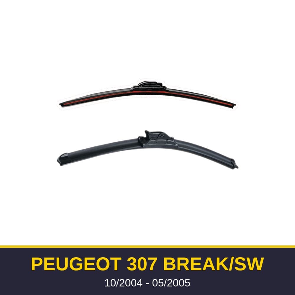 Spazzole tergicristallo Peugeot 307 Break/SW (10/2004-05/2005)