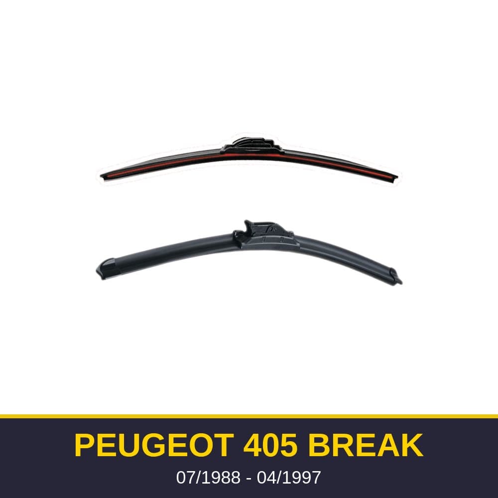 Spazzole tergicristallo Peugeot 405 Break (07/1988-04/1997)