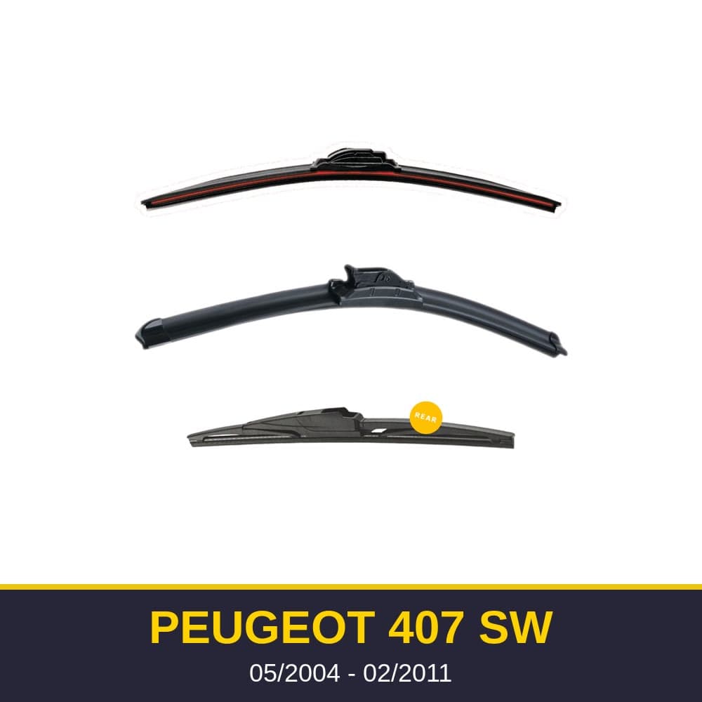 Spazzole tergicristallo Peugeot 407 SW (05/2004-02/2011)