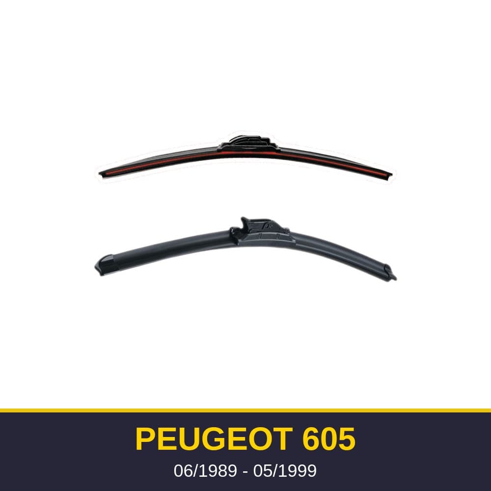 Spazzole tergicristallo Peugeot 605 (06/1989-05/1999)