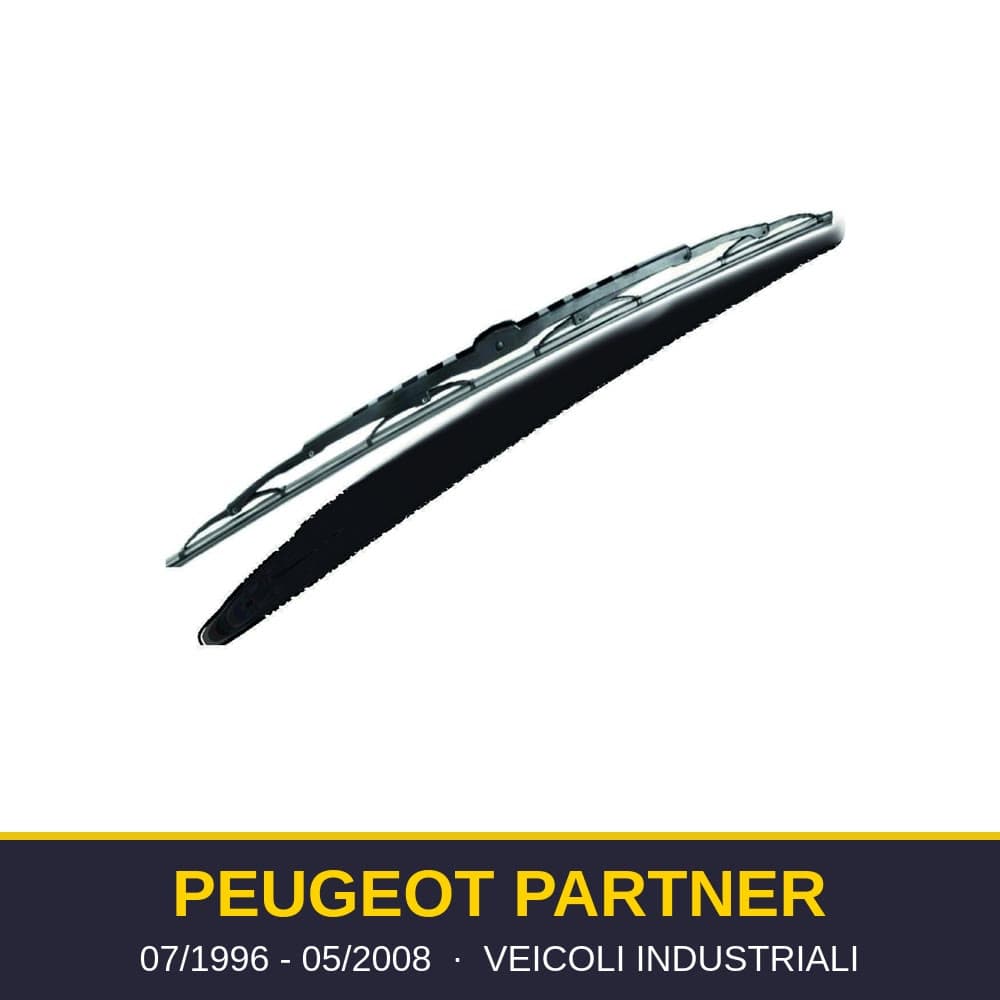 Spazzole tergicristallo Peugeot Partner (07/1996-05/2008) – veicoli industriali