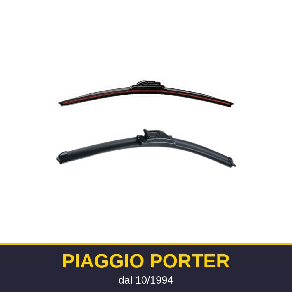 Spazzole tergicristallo Piaggio Porter (10/1994-)