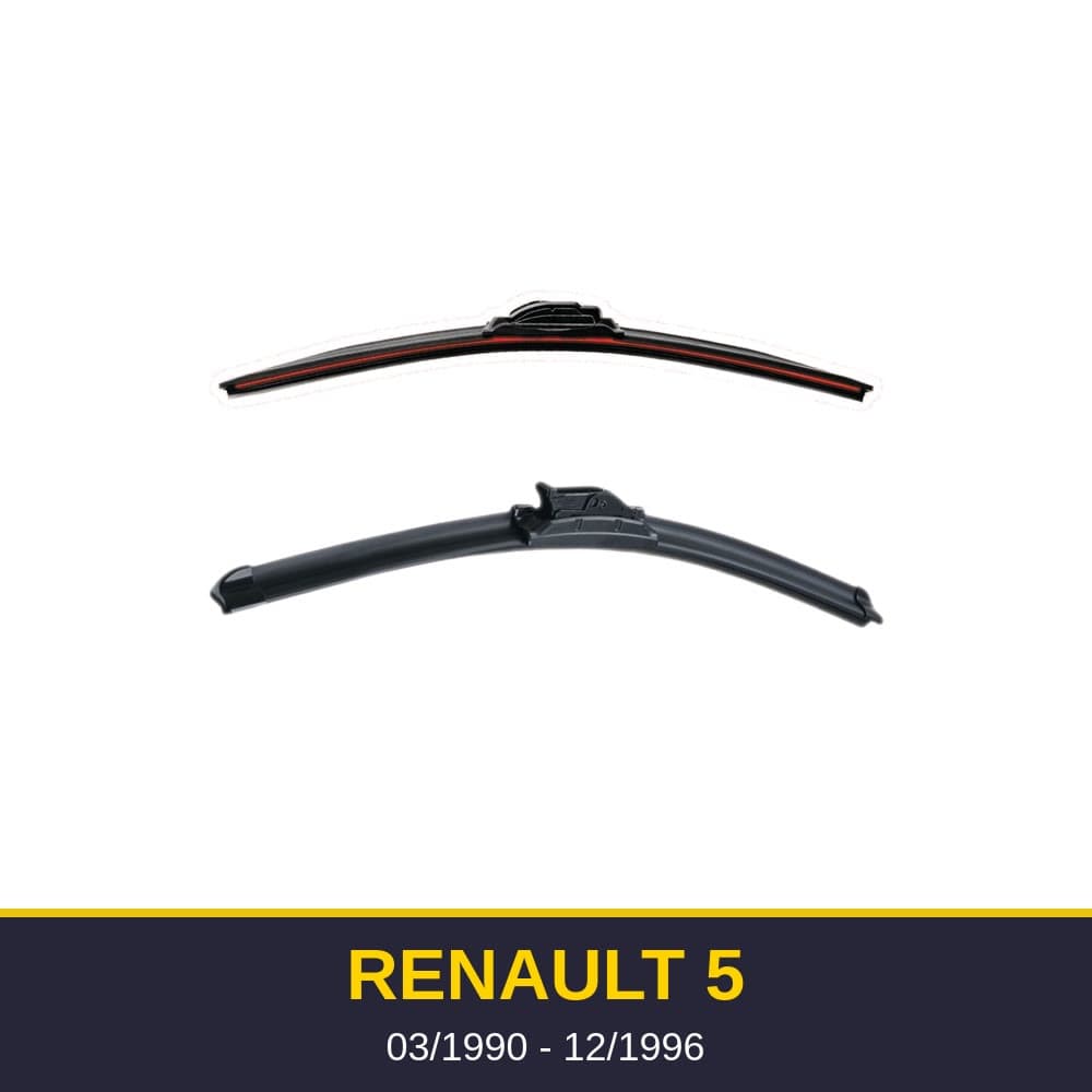 Spazzole tergicristallo Renault 5 (03/1990-12/1996)