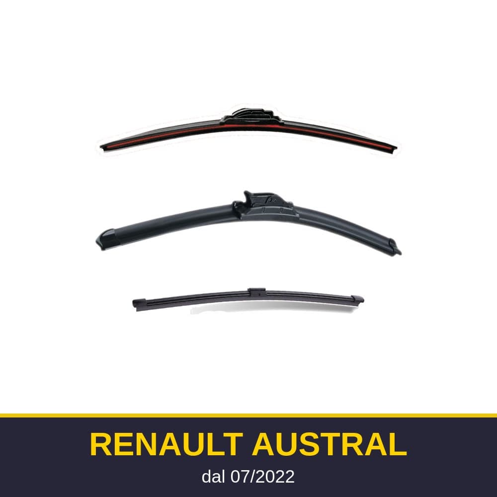Spazzole tergicristallo Renault Austral (07/2022-)