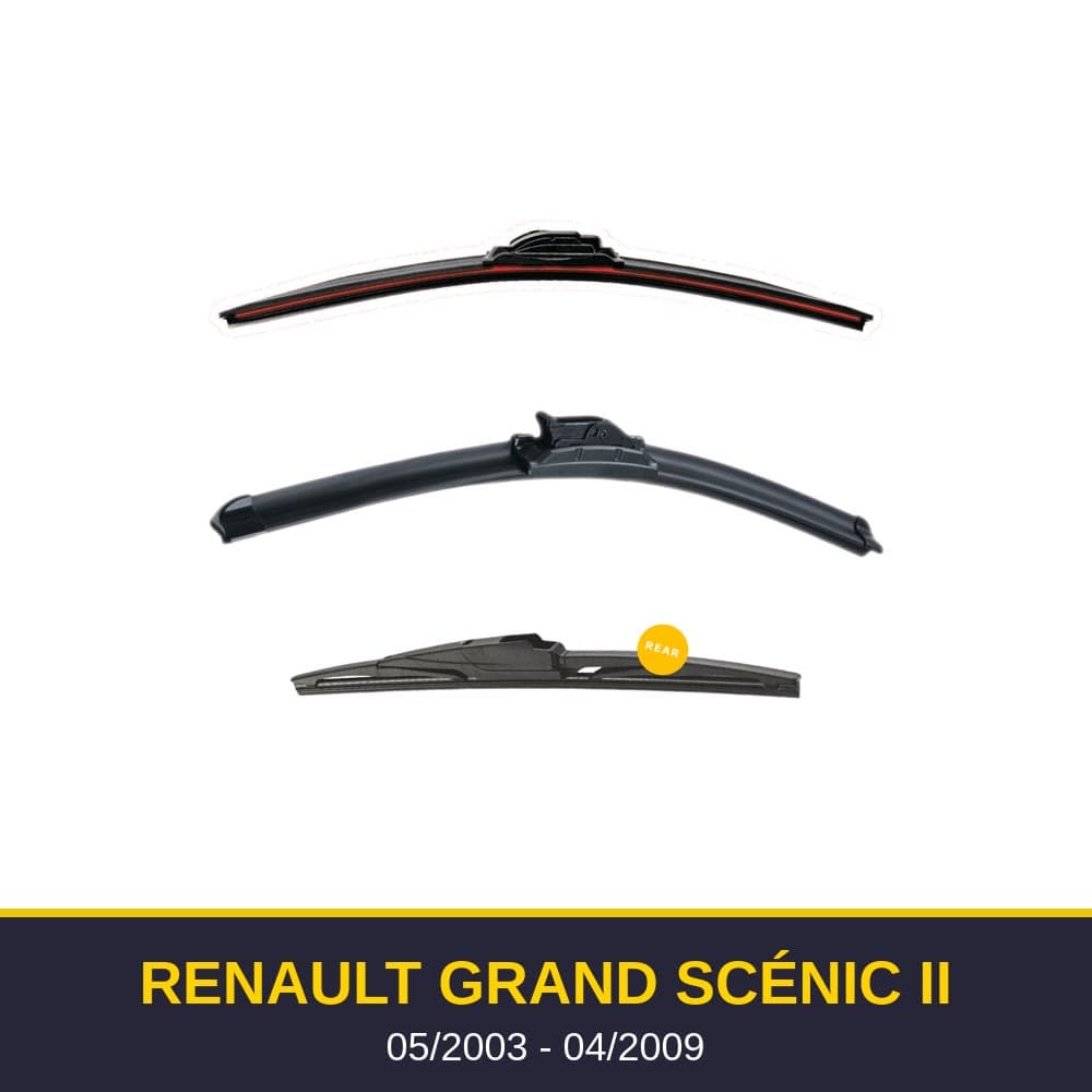 Spazzole tergicristallo Renault Grand Scénic II (05/2003-04/2009)