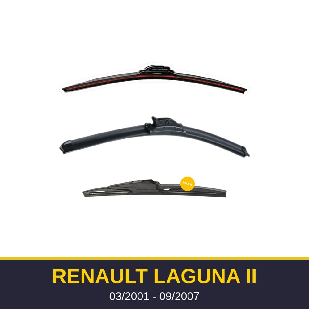 Spazzole tergicristallo Renault Laguna II (03/2001-09/2007)