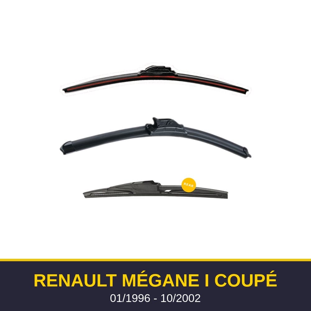 Spazzole tergicristallo Renault Mégane I Coupé (01/1996-10/2002)
