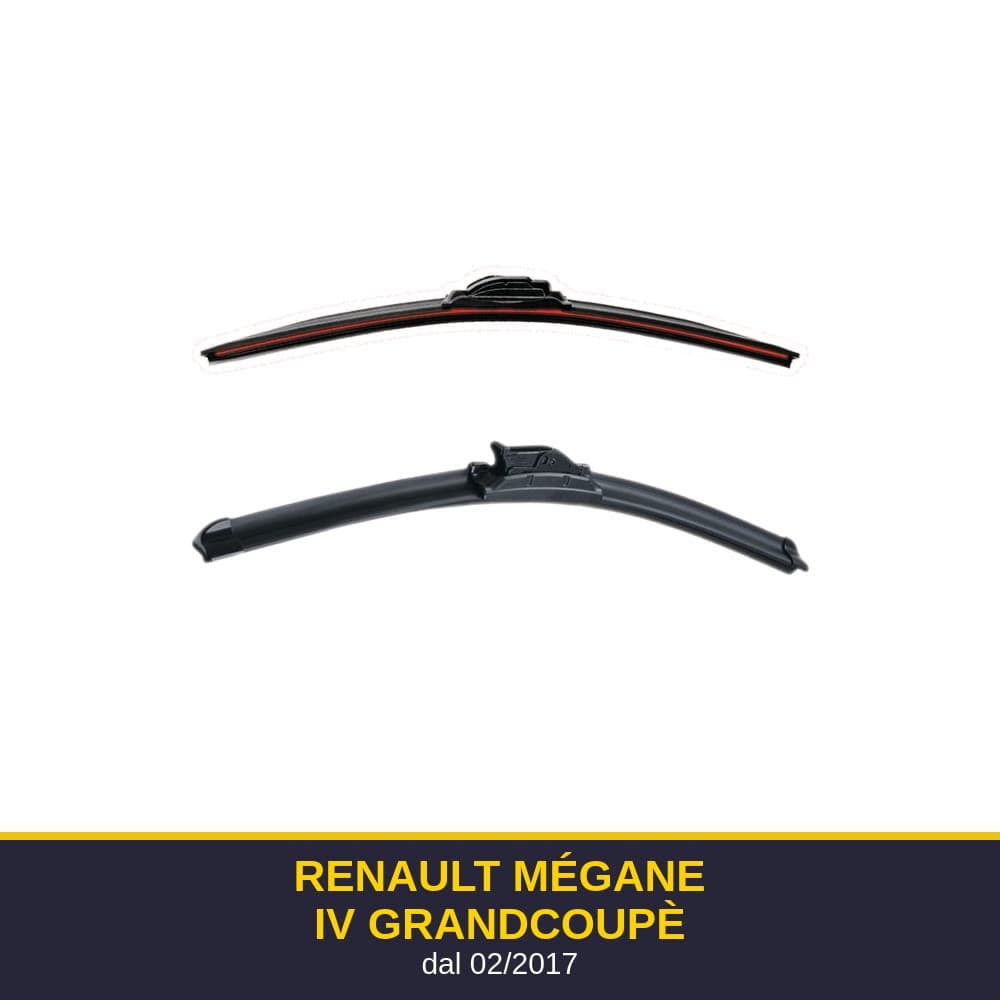 Spazzole tergicristallo Renault Mégane IV Grandcoupè (02/2017-)