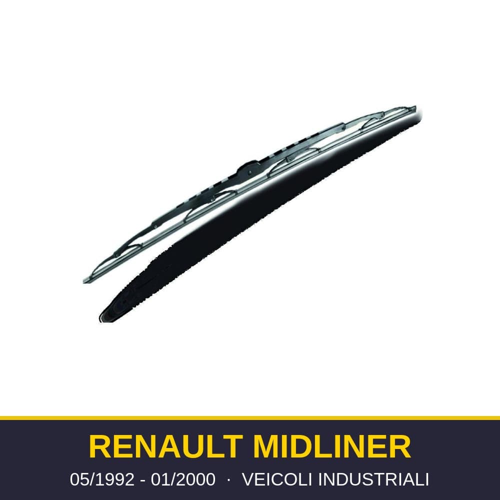 Spazzole tergicristallo Renault Midliner (05/1992-01/2000) – veicoli industriali