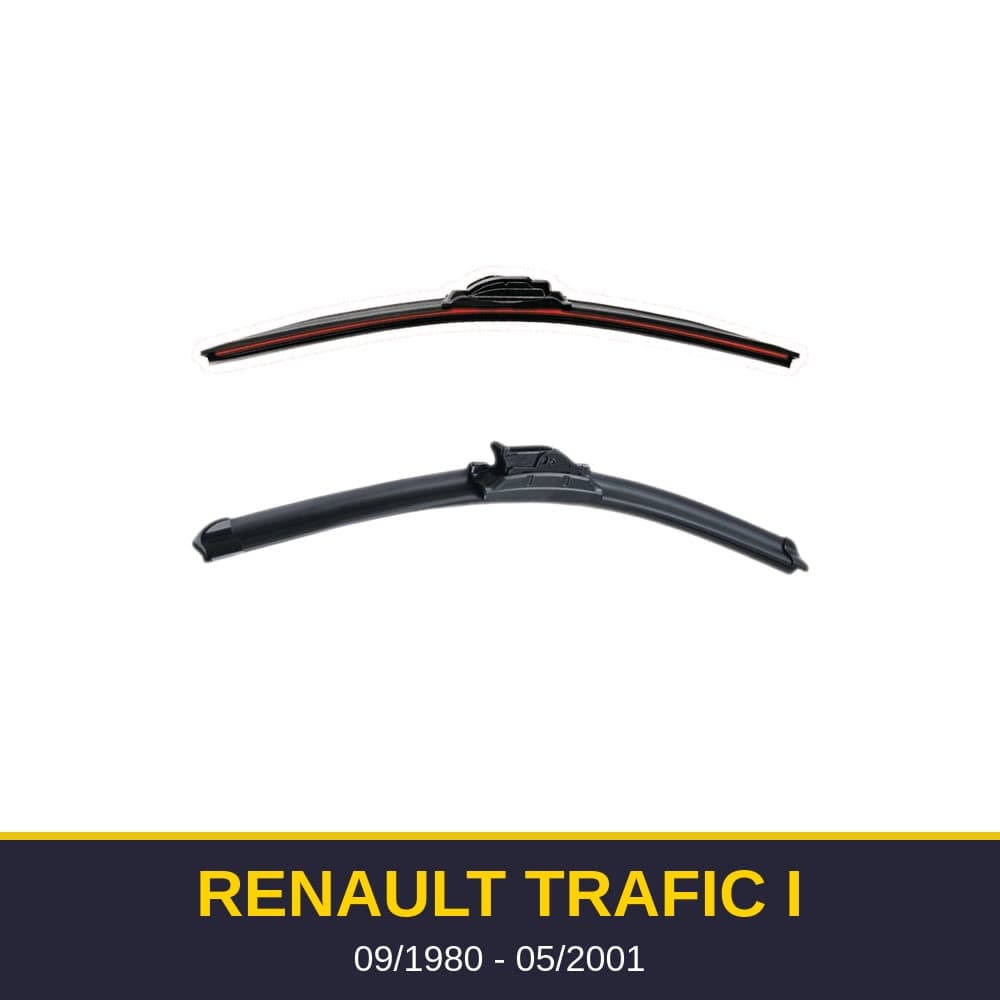 Spazzole tergicristallo Renault Trafic I (09/1980-05/2001)