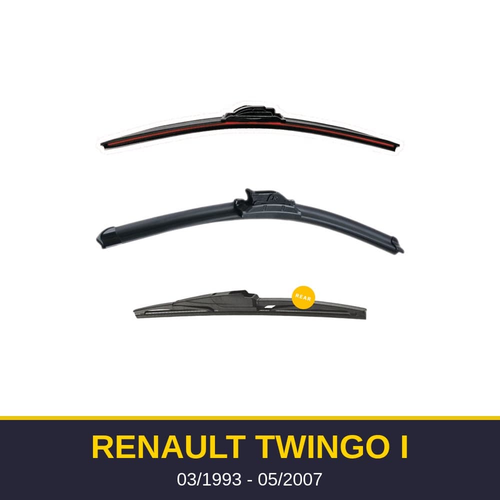 Spazzole tergicristallo Renault Twingo I (03/1993-05/2007)
