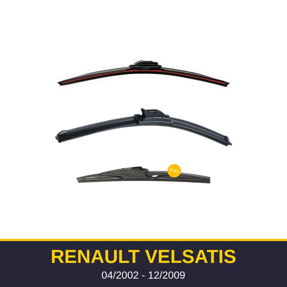 Spazzole tergicristallo Renault VelSatis (04/2002-12/2009)