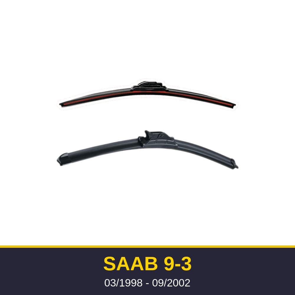 Spazzole tergicristallo Saab 9-3 (03/1998-09/2002)