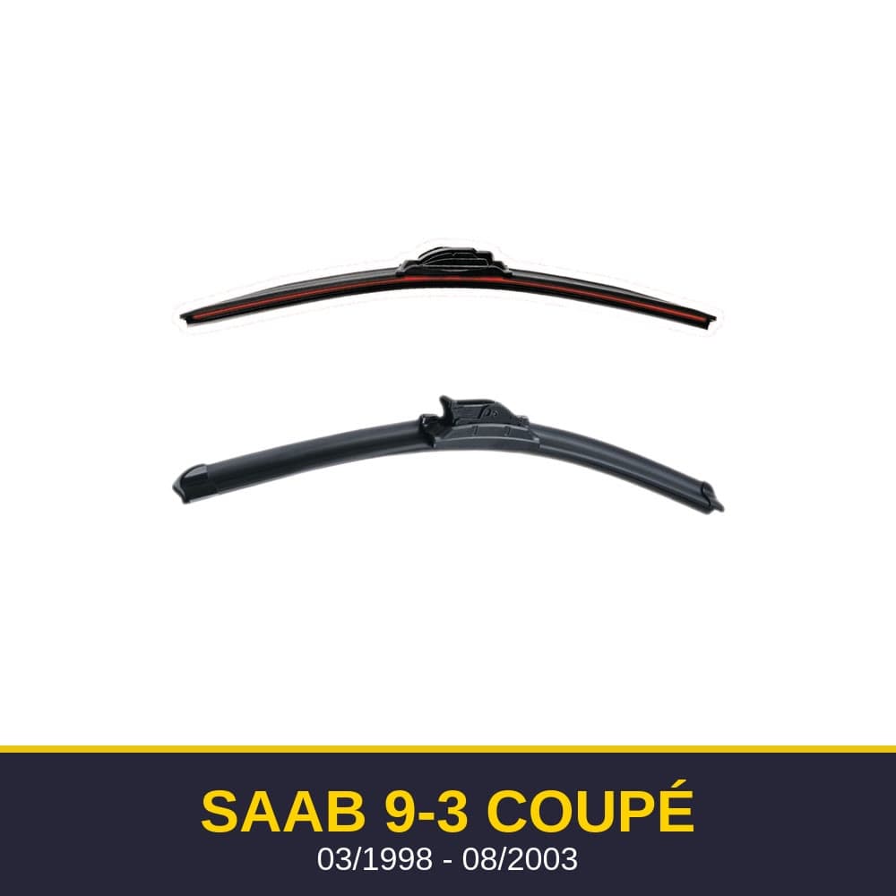 Spazzole tergicristallo Saab 9-3 Coupé (03/1998-08/2003)
