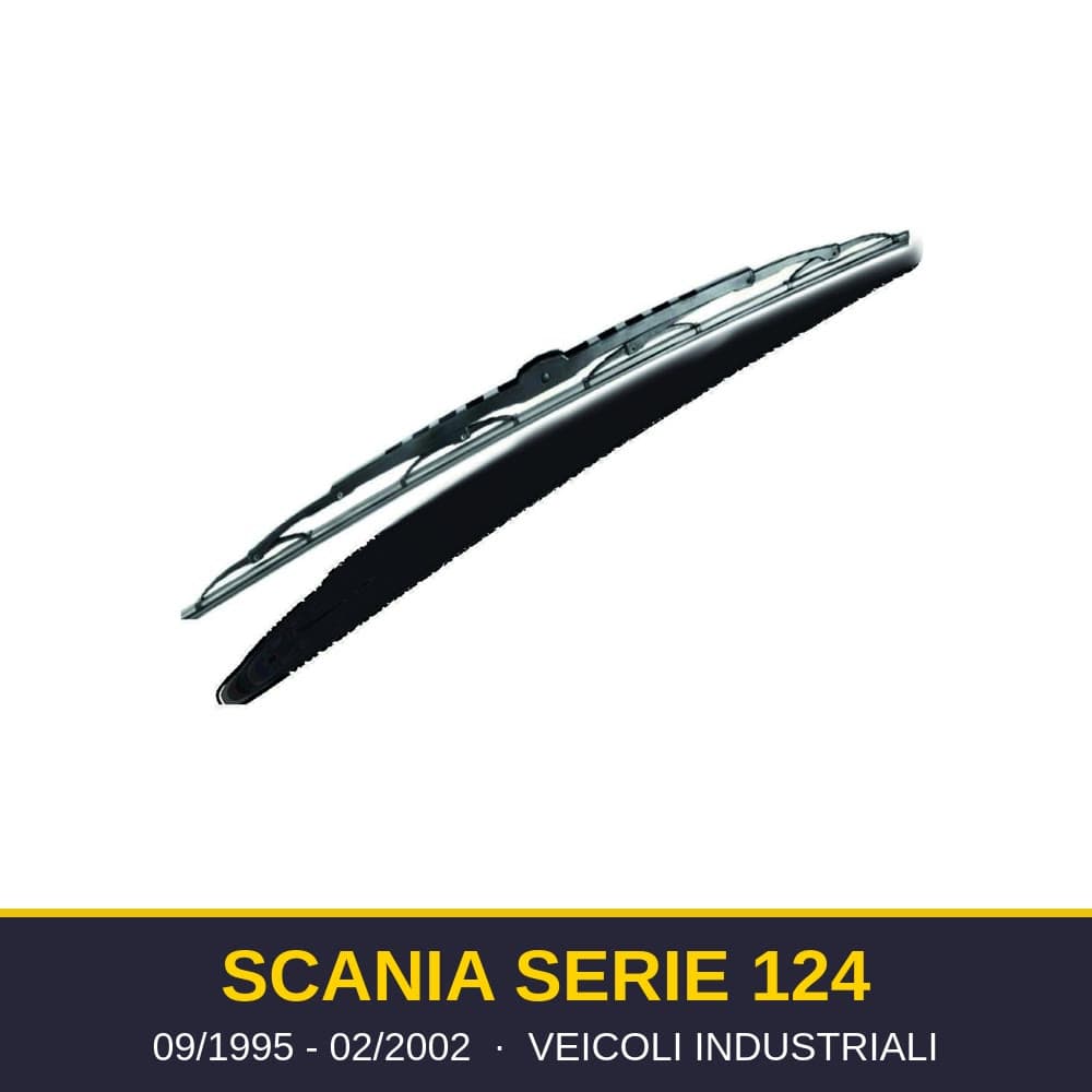 Spazzole tergicristallo Scania Serie 124 (09/1995-02/2002) – veicoli industriali