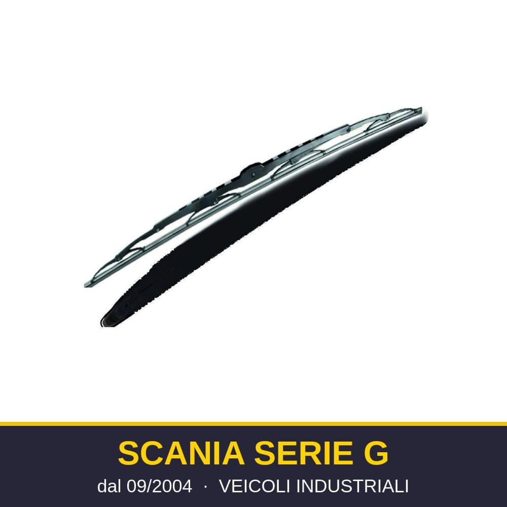 Spazzole tergicristallo Scania Serie G (09/2004-) – veicoli industriali